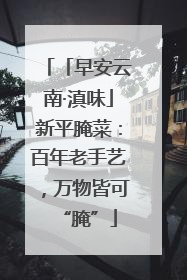 「早安云南·滇味」新平腌菜：百年老手艺，万物皆可“腌”
