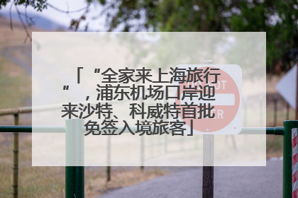 “全家来上海旅行”，浦东机场口岸迎来沙特、科威特首批免签入境旅客