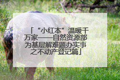 “小红本”温暖千万家——自然资源部为基层解难题办实事之不动产登记篇