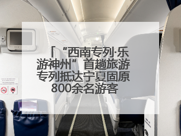 “西南专列·乐游神州”首趟旅游专列抵达宁夏固原 800余名游客开启清凉之旅
