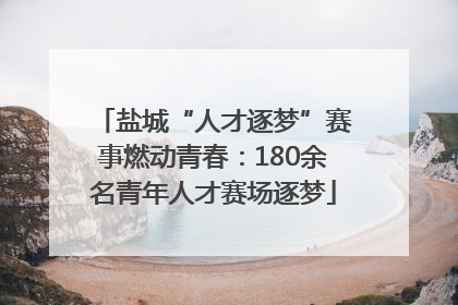 盐城“人才逐梦”赛事燃动青春：180余名青年人才赛场逐梦