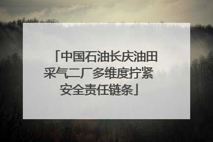 中国石油长庆油田采气二厂多维度拧紧安全责任链条