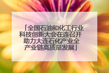 全国石油和化工行业科技创新大会在连召开 助力大连石化产业全产业链高质量发展