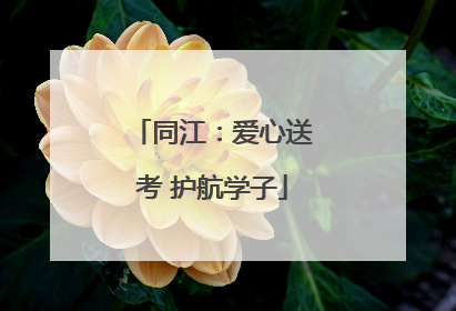 同江：爱心送考 护航学子