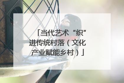 当代艺术“织”进传统村落（文化产业赋能乡村）