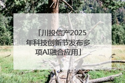 川投信产2025年科技创新节发布多项AI融合应用