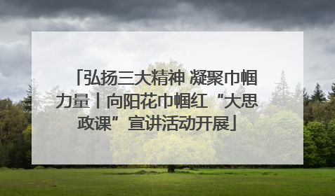 弘扬三大精神 凝聚巾帼力量丨向阳花巾帼红“大思政课”宣讲活动开展