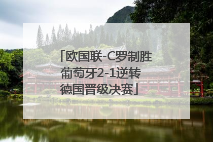 欧国联-C罗制胜 葡萄牙2-1逆转德国晋级决赛