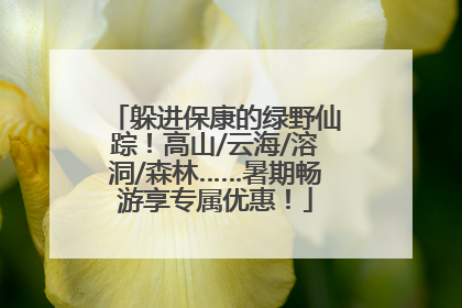 躲进保康的绿野仙踪！高山/云海/溶洞/森林……暑期畅游享专属优惠！