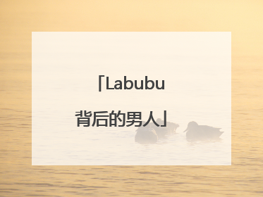 Labubu背后的男人